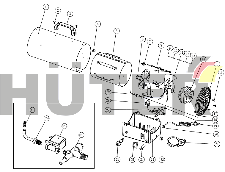ТГП-15000 Ресанта (BG12-24) BGV 67/1/14