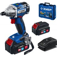 Ударный бесщеточный гайковерт, 2 АКБ (4 Ач), в кейсе GB-250-42