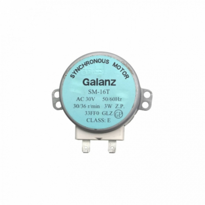Двигатель вращения поддона СВЧ, SM-16T, 3W, 30/36 об/мин, шток 20мм, 30V