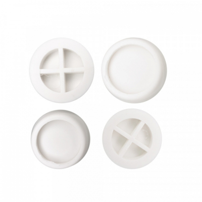 Антивибрационные подставки SKL, D65мм, h20мм, белые, круглые, 4 шт