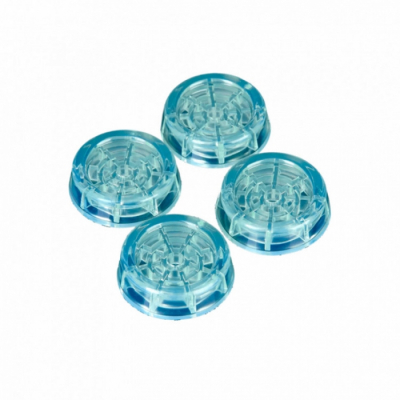 Антивибрационные подставки ИТАТЭН, D60мм, h18мм, прозрачные, круглые, 4шт