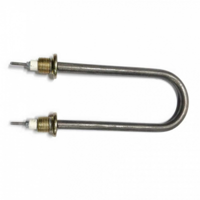 ТЭН 1600W, нерж, М21, L180мм, межосевое расстояние 80мм, ф2, 220V