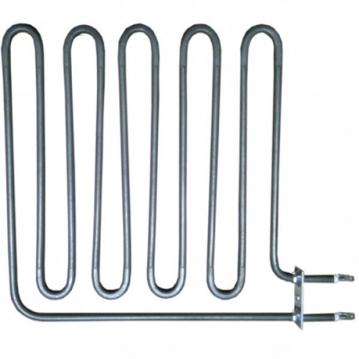 ТЭН для саун 2670W, L300x310мм, угловой, клеммы под разъем, 230V