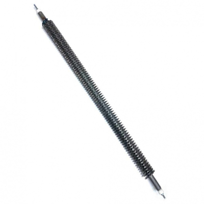 ТЭН 1500W, черн, L600мм, оребренный, подвижный воздух, ТЭНР 60А 13/1,5о 220 ф1, 06.151