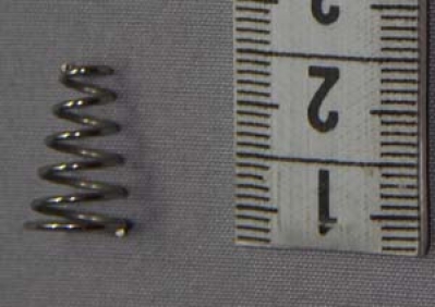 Пружина ручки люка (двери) для стиральной машины Electrolux 50295498005