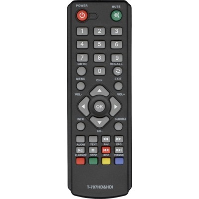 Пульт Huayu для Gold Master (SKY Vision) T-707HD HD1 (Т2108)