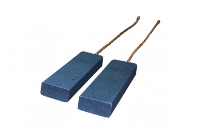 Щетка угольная для стиральной машины (цельная, провод по центру) 5*12,5*35 1.27.0009