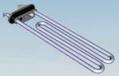 Тэн (нагревательный элемент) для стиральной машины Zanussi 1950W L-235mm 3792301008