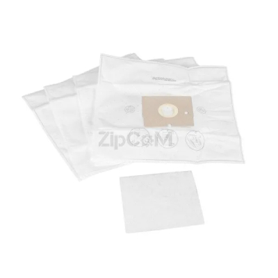 Набор мешков микроволокно (4шт) 4902 + фильтр мотора 900196674 для пылесосов Menalux