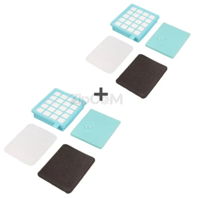 Комплект фильтров к пылесосу Philips PowerPro Active FC8058/01 (2 упаковки)