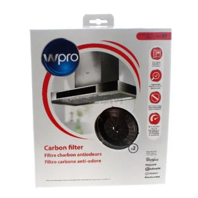 Набор угольных фильтров TYPE 57 (2 шт.) 484000008824 для вытяжек Whirlpool