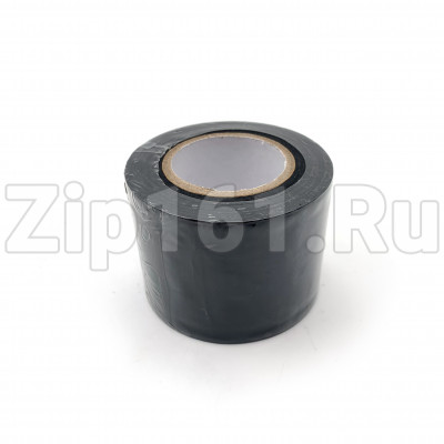 Лента ПВХ безклеевая, 50мм x 18м черная