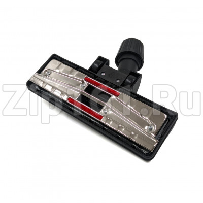 Щетка для пылесоса универсальная (резиновый зажим, с закрытыми колесами) 32-35мм