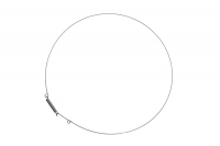 Хомут манжеты люка (внутренний) для стиральной машины LG 4861ER2001B