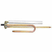 КОМПЛЕКТ: ТЭН RCF 1500W, ИТАТЭН, медь, D48мм, M6, 220V + анод М6