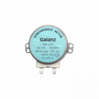 Двигатель вращения поддона СВЧ, SM-16T, 3W, 30/36 об/мин, шток 20мм, 30V