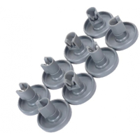 Ролики корзины ПММ Electrolux, Zanussi, AEG, комплект 8 шт., 50286965004