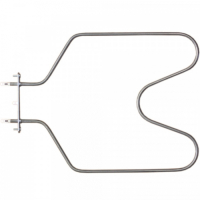 ТЭН духовки 1200W, ИТАТЭН, нерж, L275х350мм, 2 вершины, Ш-образный, нижний, Веста 220V