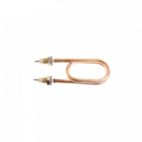 ТЭН 2000W, медь, М18, L145мм, межосевое расстояние 45мм, с гайкой, ф7, 220V