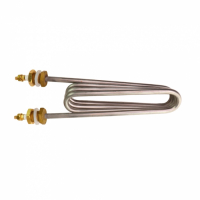 ТЭН 6000W, нерж, М16, L195мм, межосевое расстояние 50мм, ф7, 220V