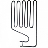 ТЭН для саун 1500W, L410x250мм, угловой, клеммы под разъем, 230V