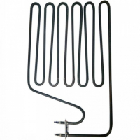 ТЭН для саун 2500W, L445x290мм, угловой, клеммы под разъем, 230V