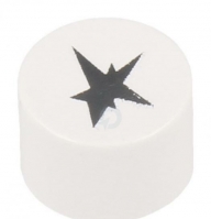 Накладка пластмассовая кнопки поджига для плиты Beko 450920048