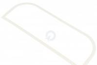 Прокладка для маленькой заслонки для холодильника Bosch 00163181