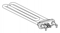 Тэн 1950w L-225mm с датчиком температуры для стиральной машины Electrolux 1326730007 3792301305