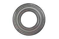 Подшипник 206 ZZ, SKF, прозрачная упаковка