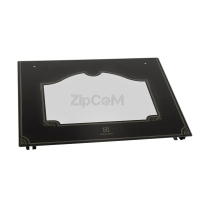 Стекло двери наружное 140043376825 для духовок Electrolux