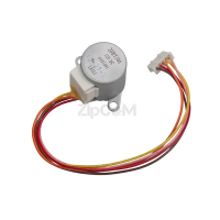 Мотор шаговый тяги шторок 20BYJ46 для кондиционеров Panasonic CWA981091