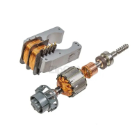 Двигатель (ротор + статор) для кухонных комбайнов Bosch 654398