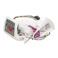 Задняя часть корпуса + плата + смотка сетевого шнура к парогенератору Tefal CS-00118377