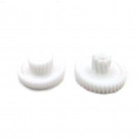 Блок шестеренок мясорубки Redmond 2шт.RMG-1203, средняя +малая ,D=66/23 H=32/13 d=7, D=62/32 H=28/11 d=7mm