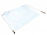 Испаритель Норд-226, плачущий двухканальный 450x400 мм трубка 0,5м